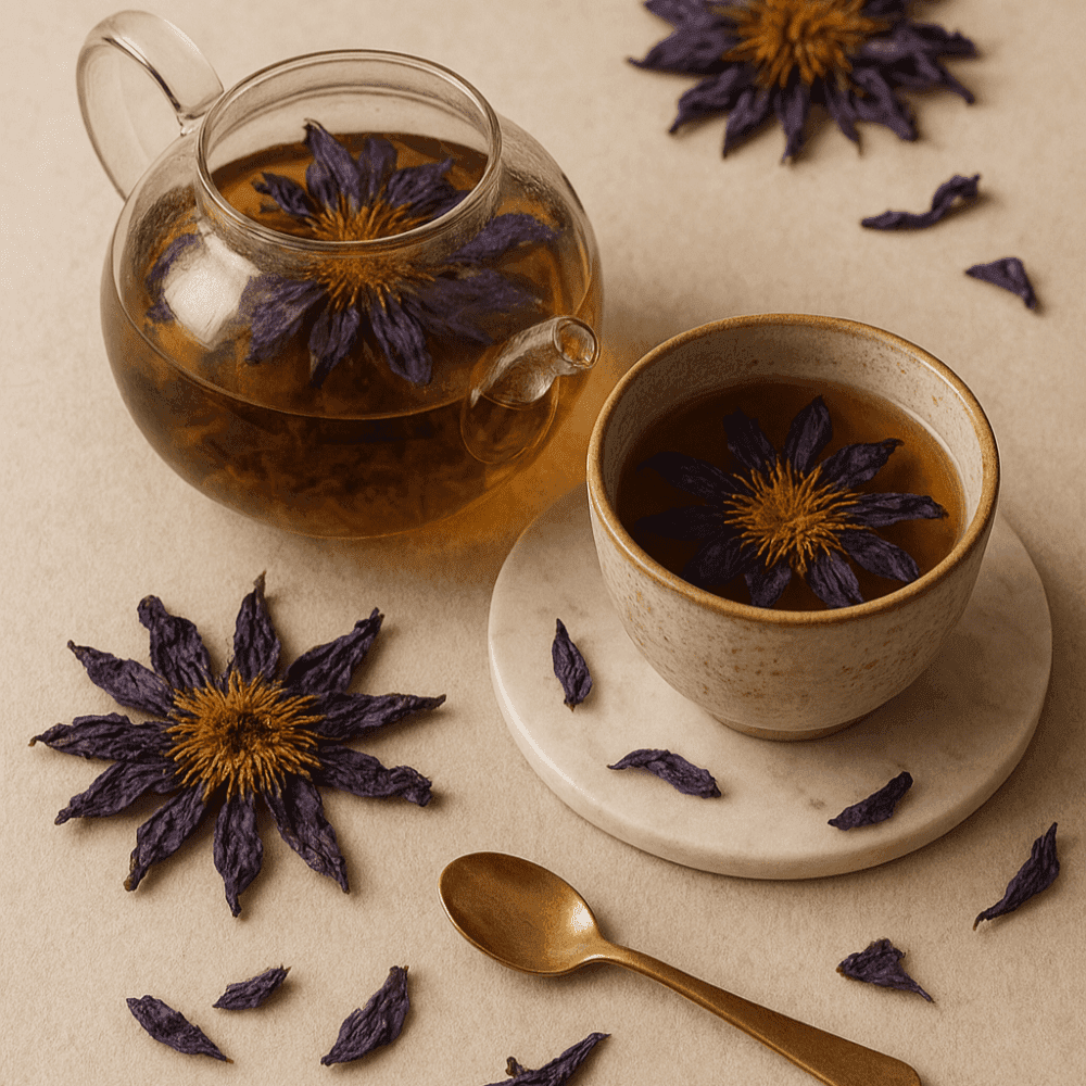 blue lotus tea ceremony Cape Town Sacred Perpetuity vision awakening ritual